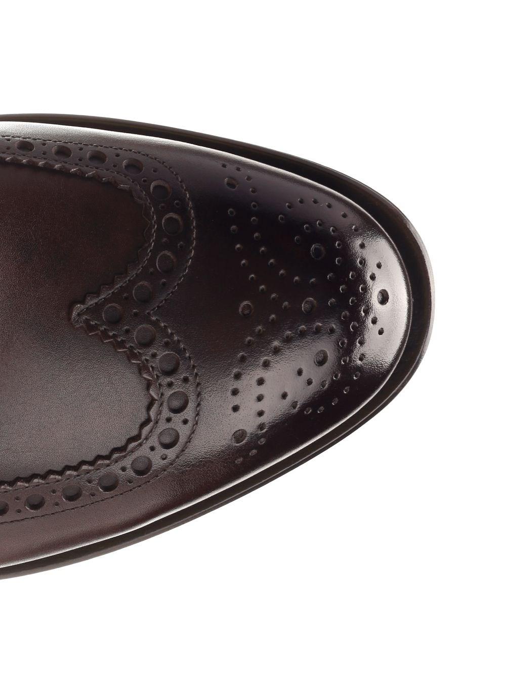 Al Duca D'Aosta Santoni Stringata Oxford Brogue