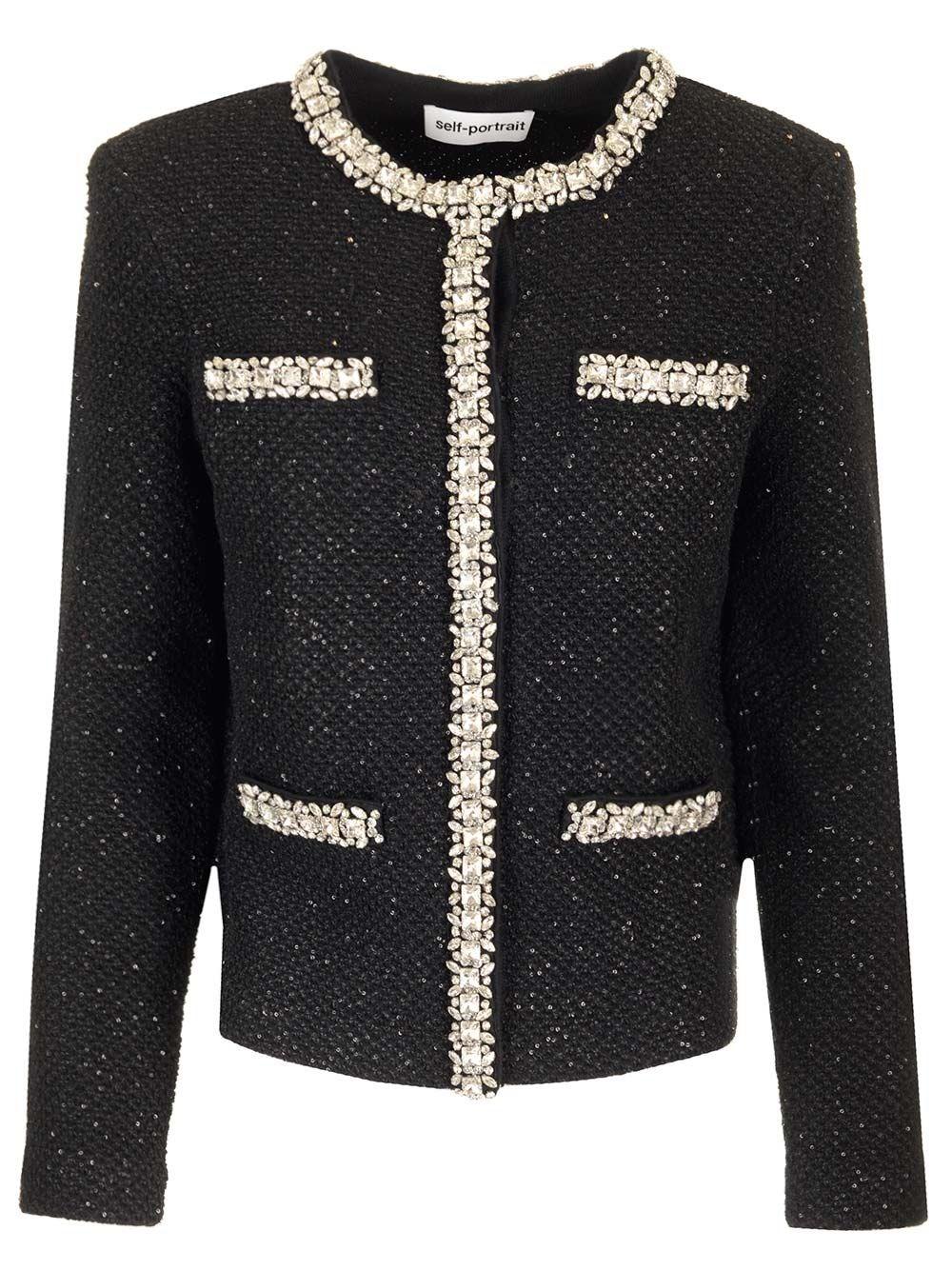 Al Duca D'Aosta Self-portrait Cardigan gioiello