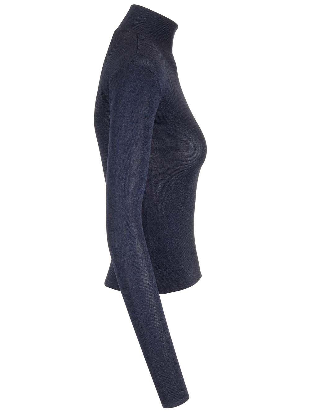 Al Duca D'Aosta Self-portrait Dolcevita In Viscosa