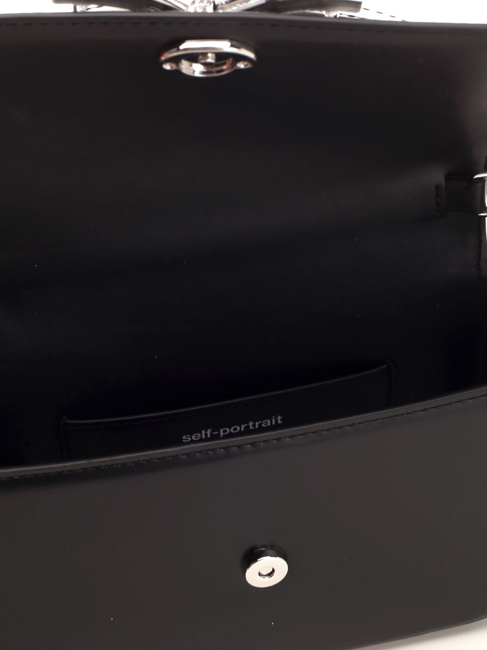 Al Duca D'Aosta Self-portrait Micro Bag In Pelle