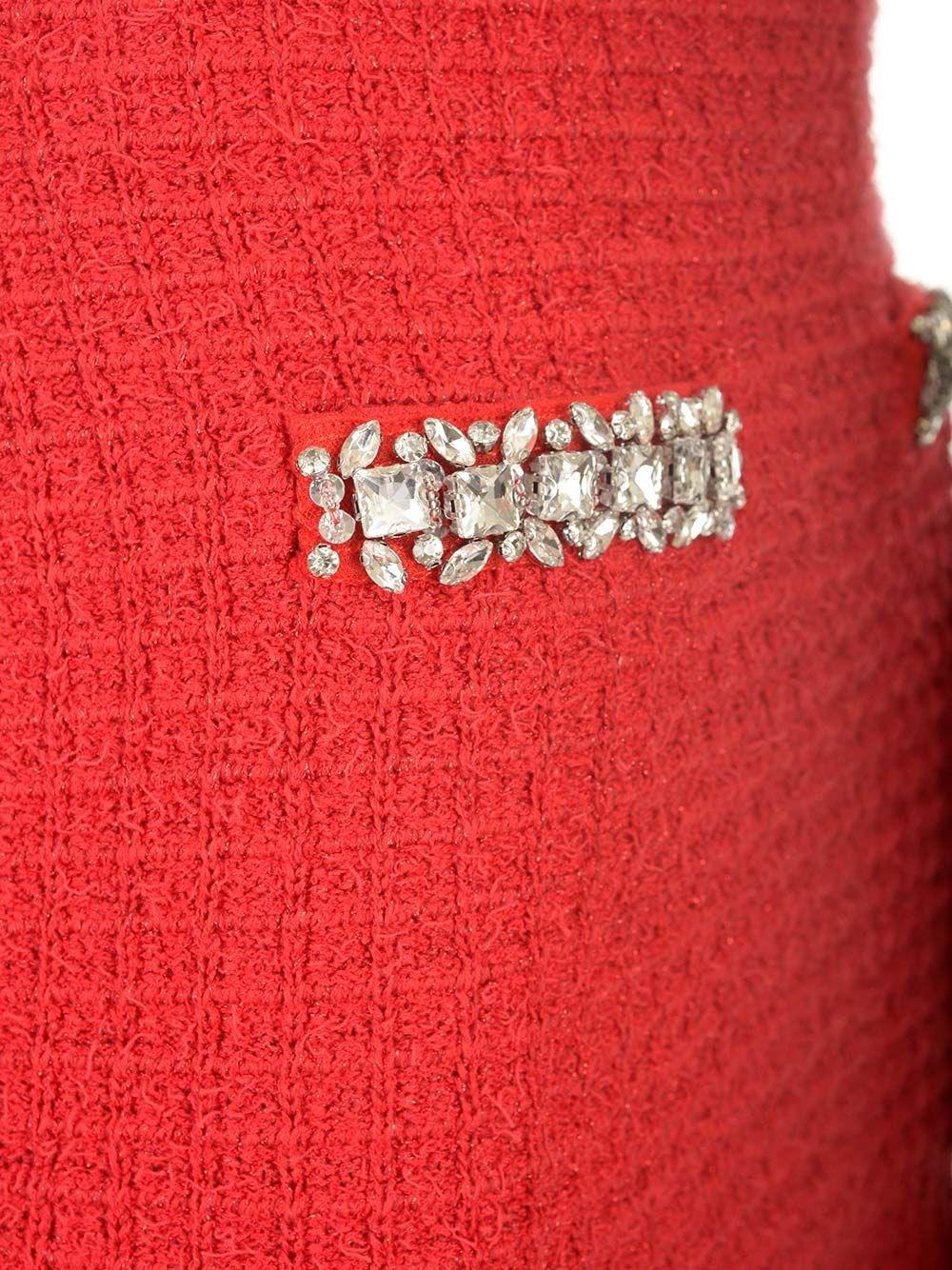 Al Duca D'Aosta Self-portrait Mini Gonna Godet