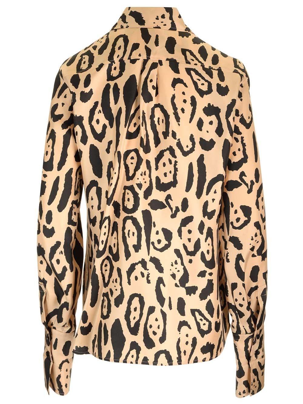 Al Duca D'Aosta Sportmax Camicia Animalier "Armony"