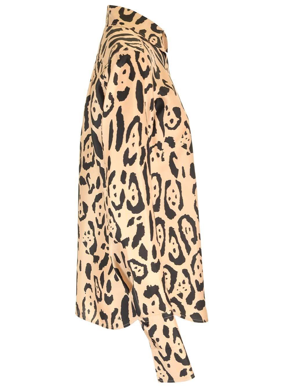 Al Duca D'Aosta Sportmax Camicia Animalier "Armony"