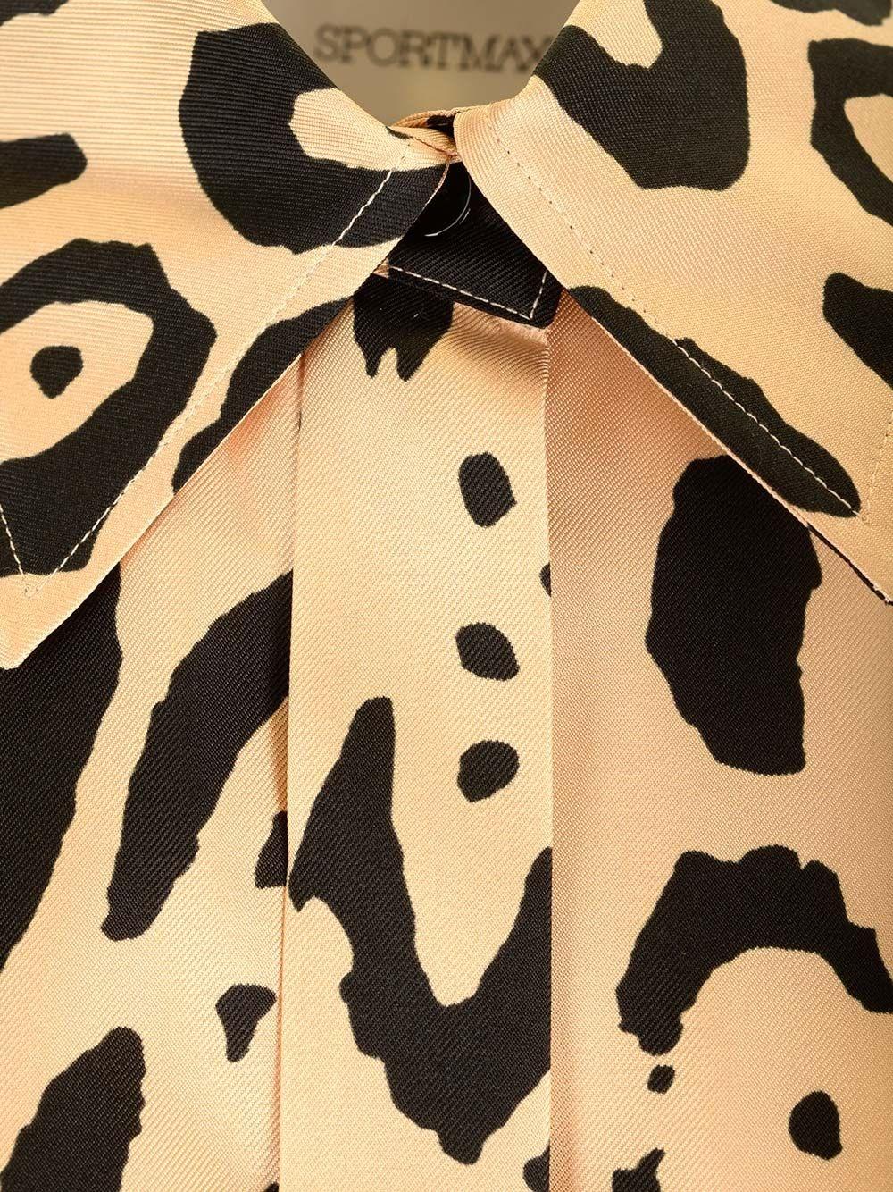 Al Duca D'Aosta Sportmax Camicia Animalier "Armony"
