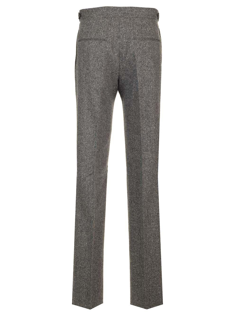 Al Duca D'Aosta Tagliatore Pantaloni In Tweed