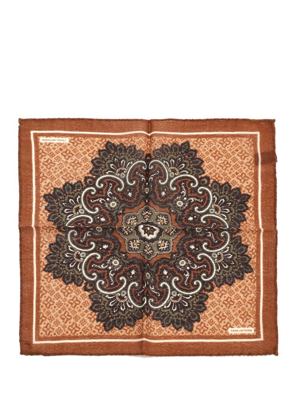 Al Duca D'Aosta Tagliatore Pochette In Lana