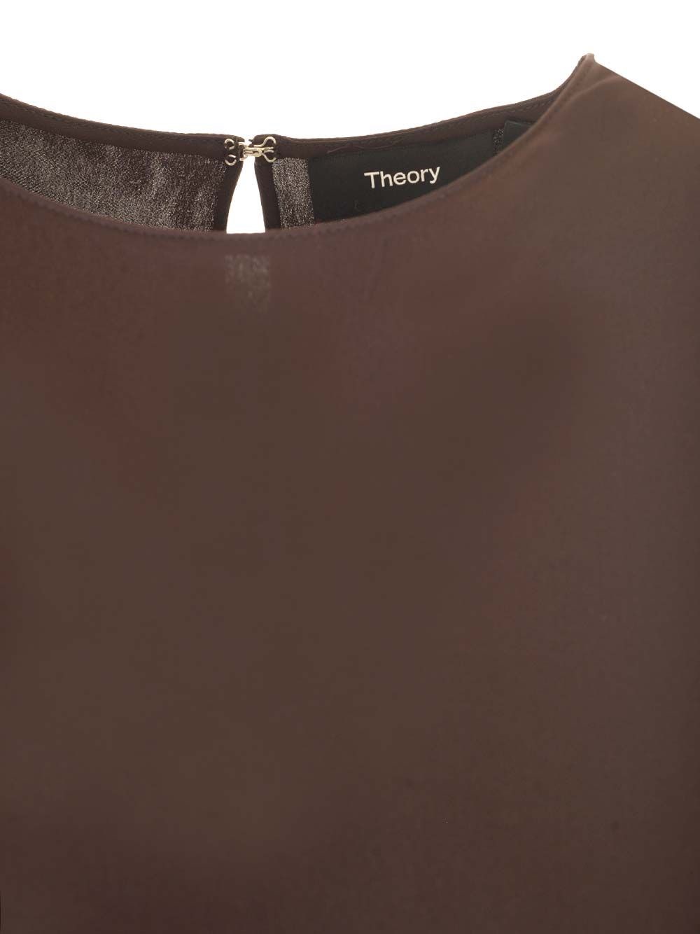 Al Duca D'Aosta Theory Top Smanicato In Seta