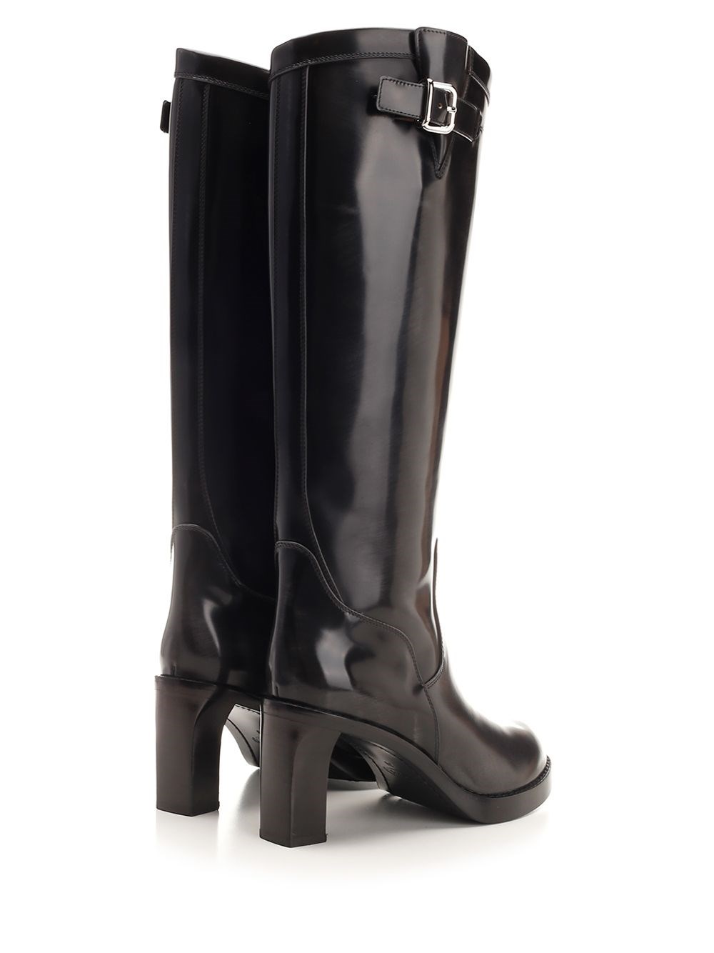 Al Duca D'Aosta Tod's Stivale Biker Con Tacco