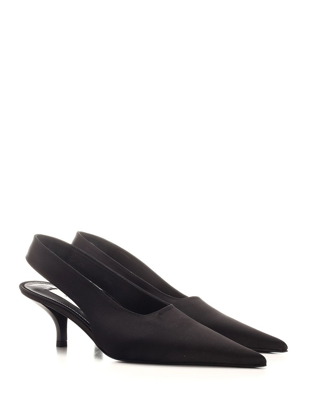 Al Duca D'Aosta Toteme Slingback In Satin