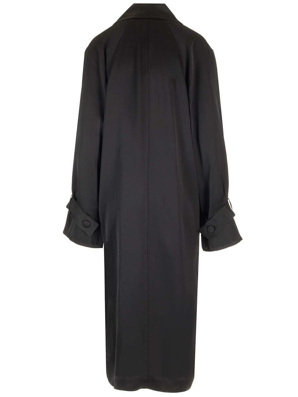 Al Duca D'Aosta Toteme Trench In Satin