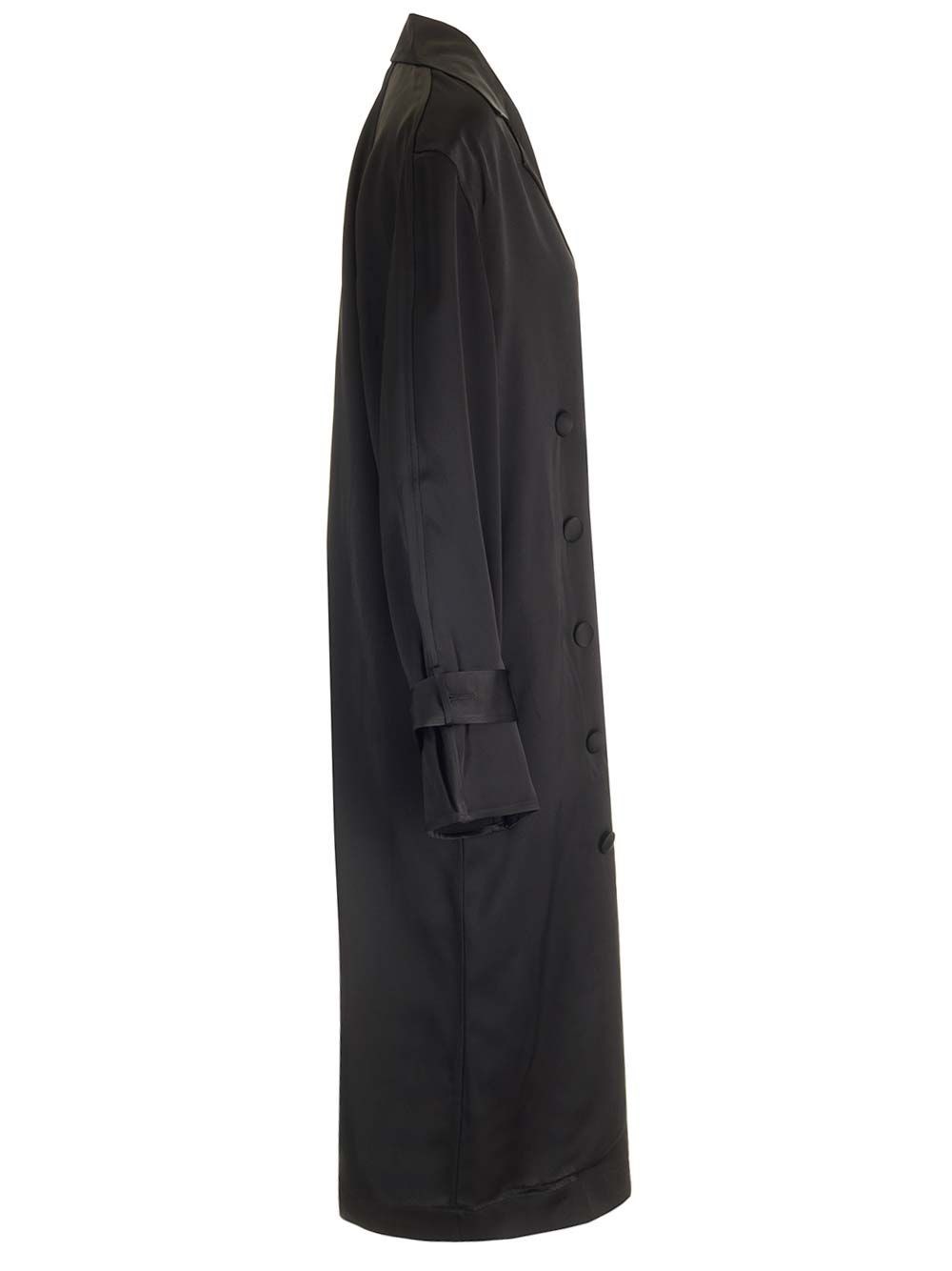 Al Duca D'Aosta Toteme Trench In Satin