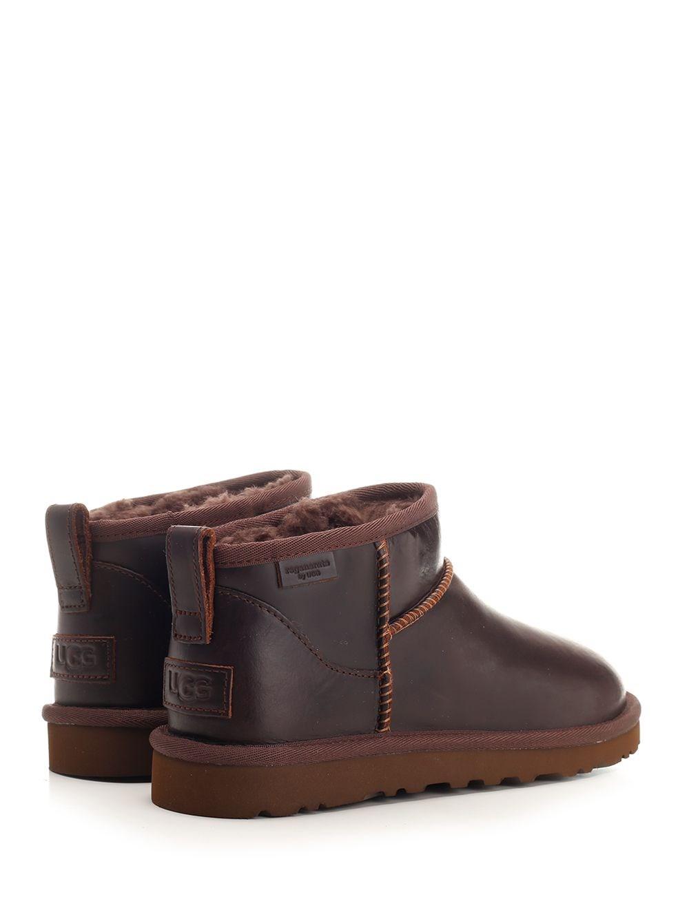 Al Duca D'Aosta Ugg Stivale Ultra Mini In Pelle