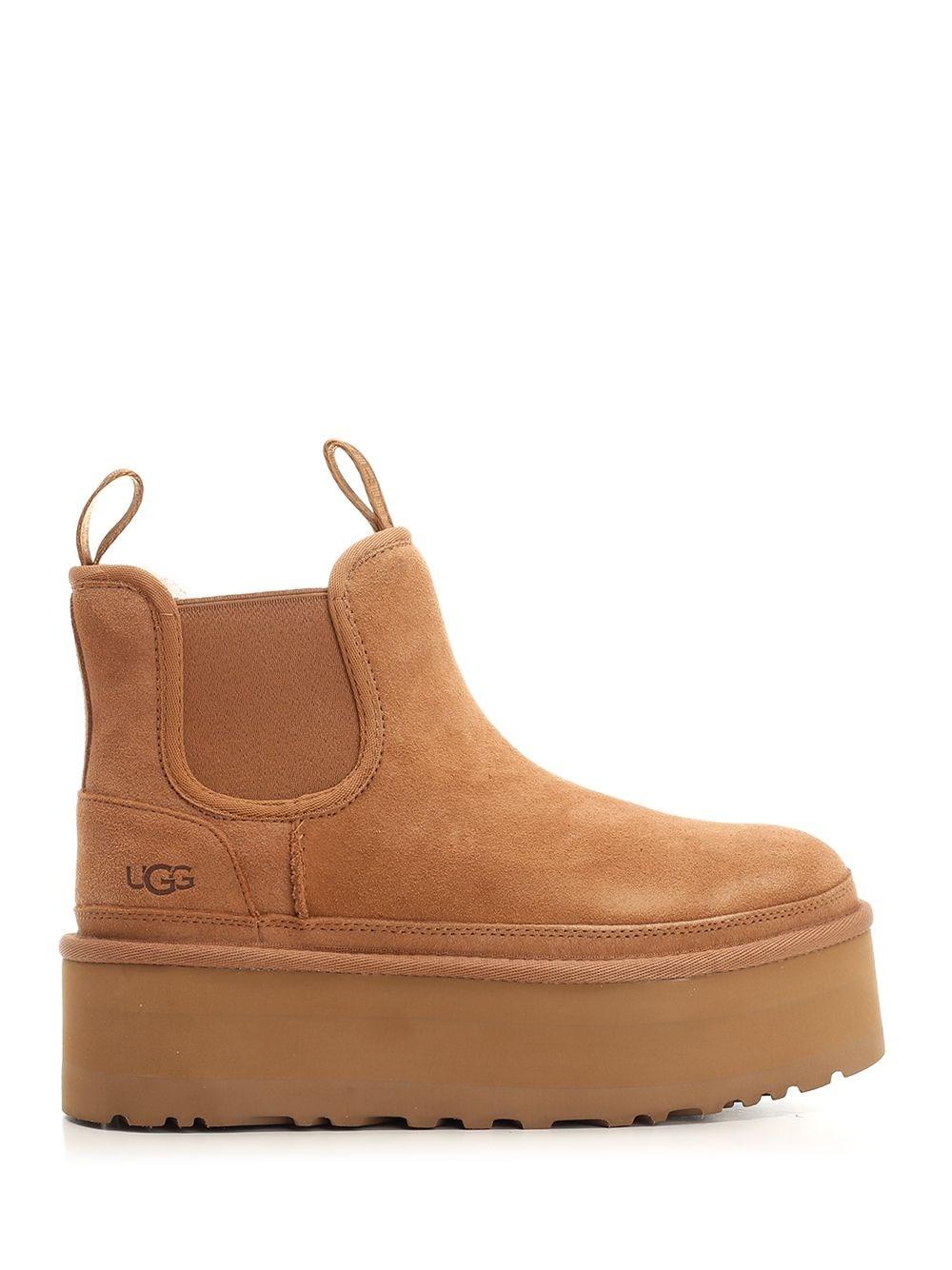 Al Duca D'Aosta Ugg Stivaletti Chelsea platform