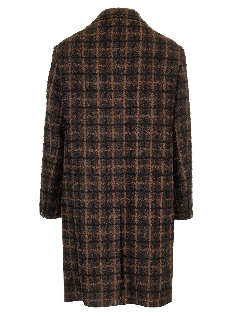 Al Duca D'Aosta Versace Cappotto In Tweed Bouclé