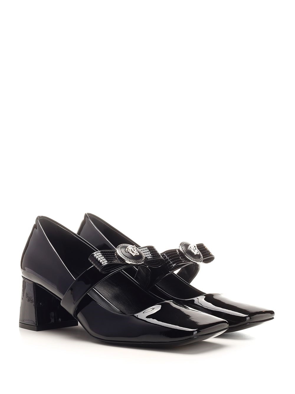 Al Duca D'Aosta Versace Décolleté "Gianni Ribbon"