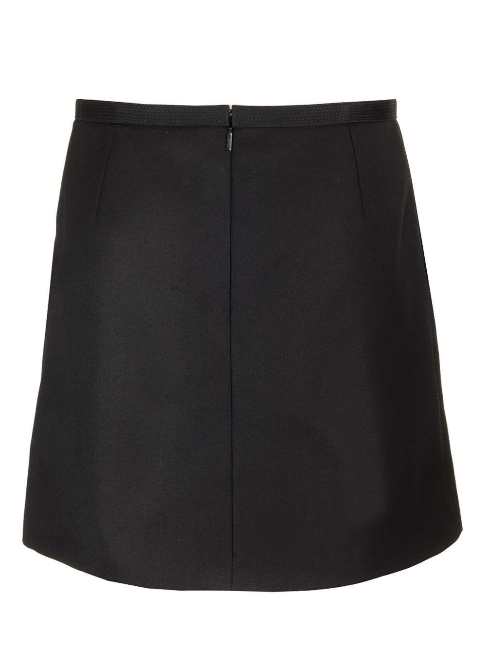 Al Duca D'Aosta Versace Gonna Corta A Trapezio