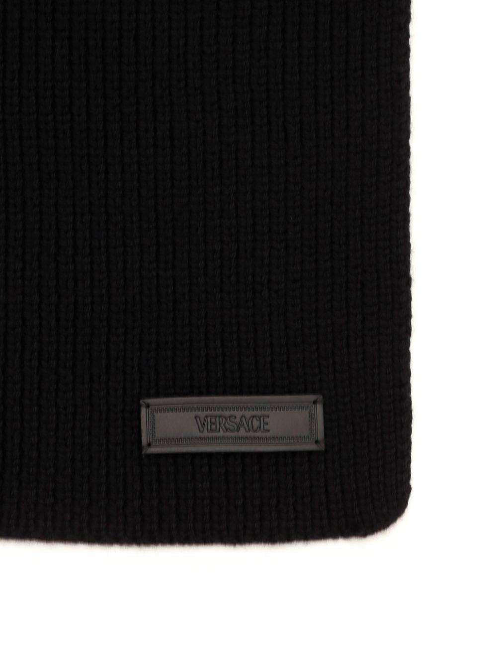 Al Duca D'Aosta Versace Sciarpa Con Logo