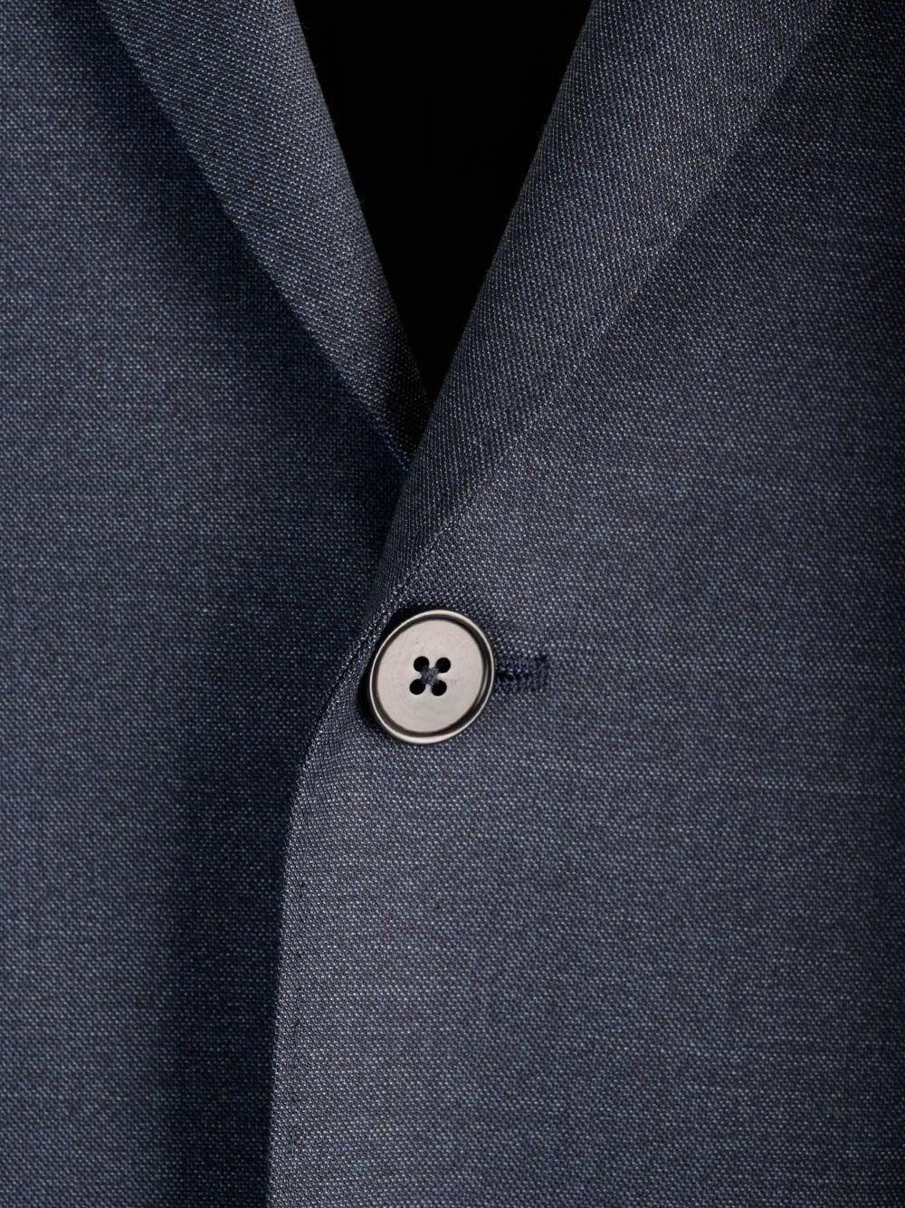 Al Duca D'Aosta Zegna Abito In Lana Blu