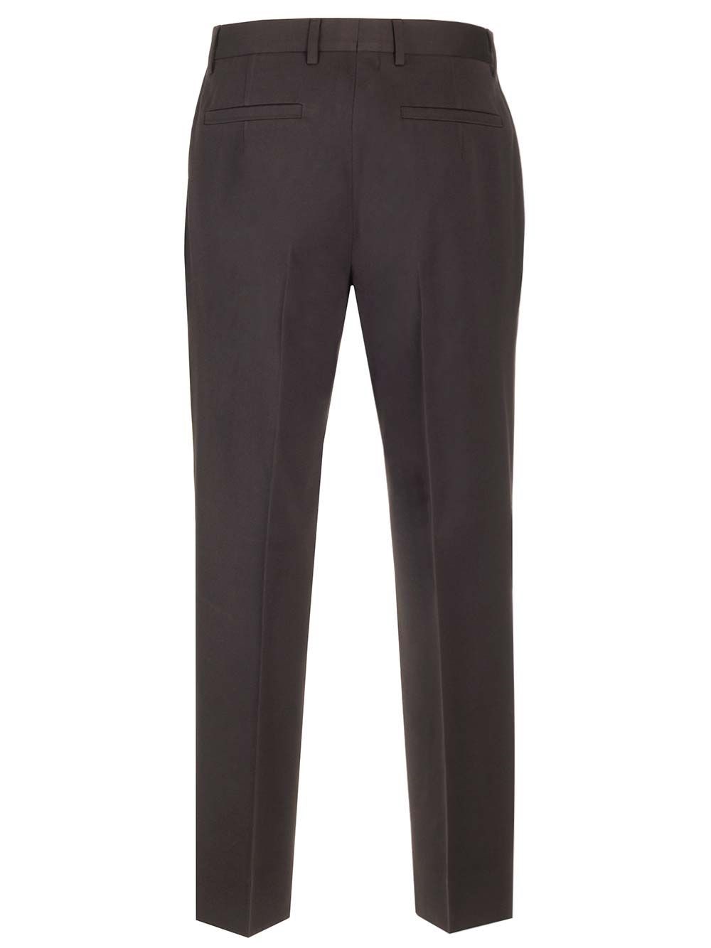 Al Duca D'Aosta Zegna Pantaloni In Cotone E Lana