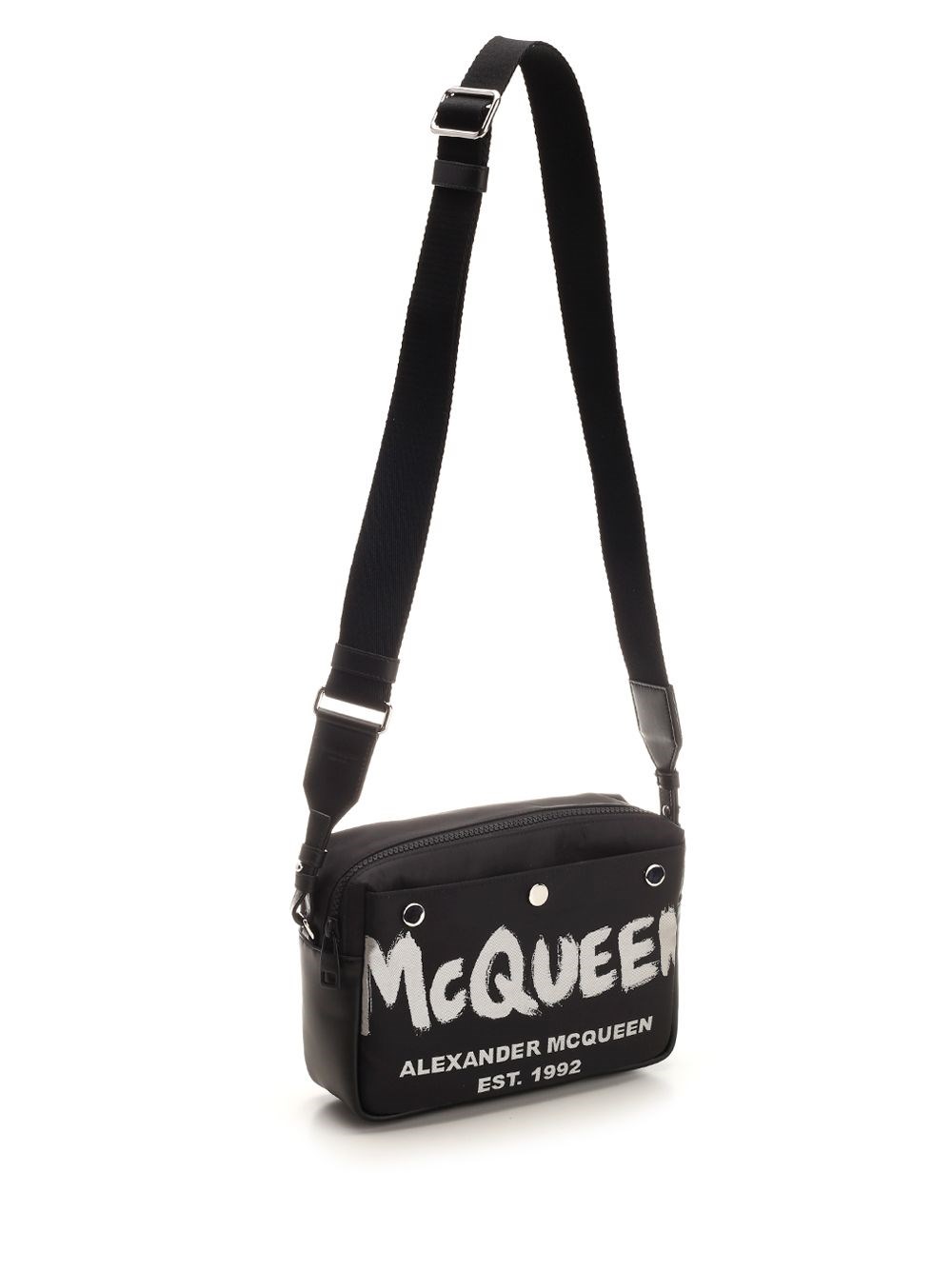 Al Duca D'Aosta Alexander Mcqueen Camera Bag Graffiti Pintered