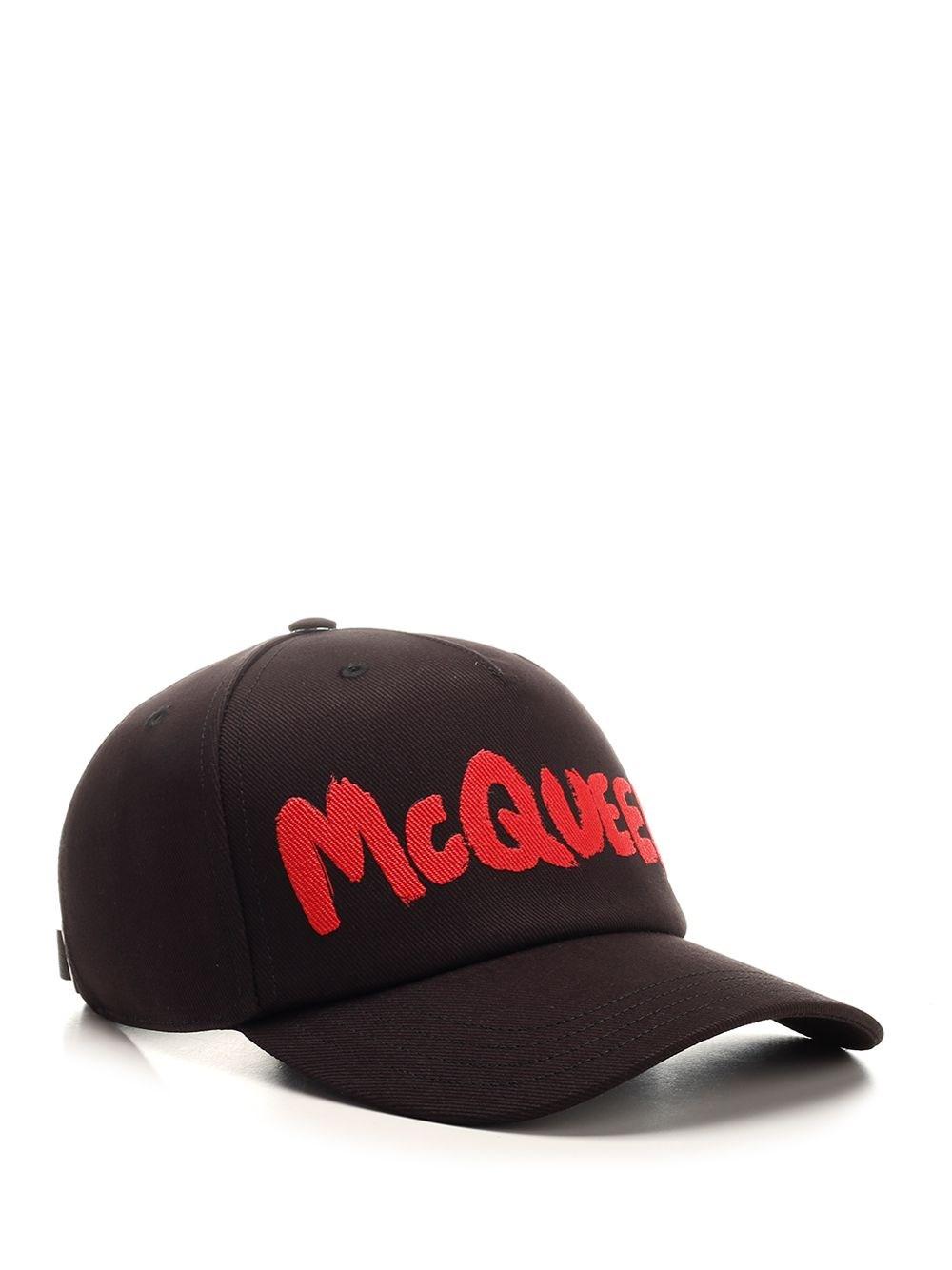 Al Duca D'Aosta Alexander Mcqueen Cappello Baseball "graffiti"