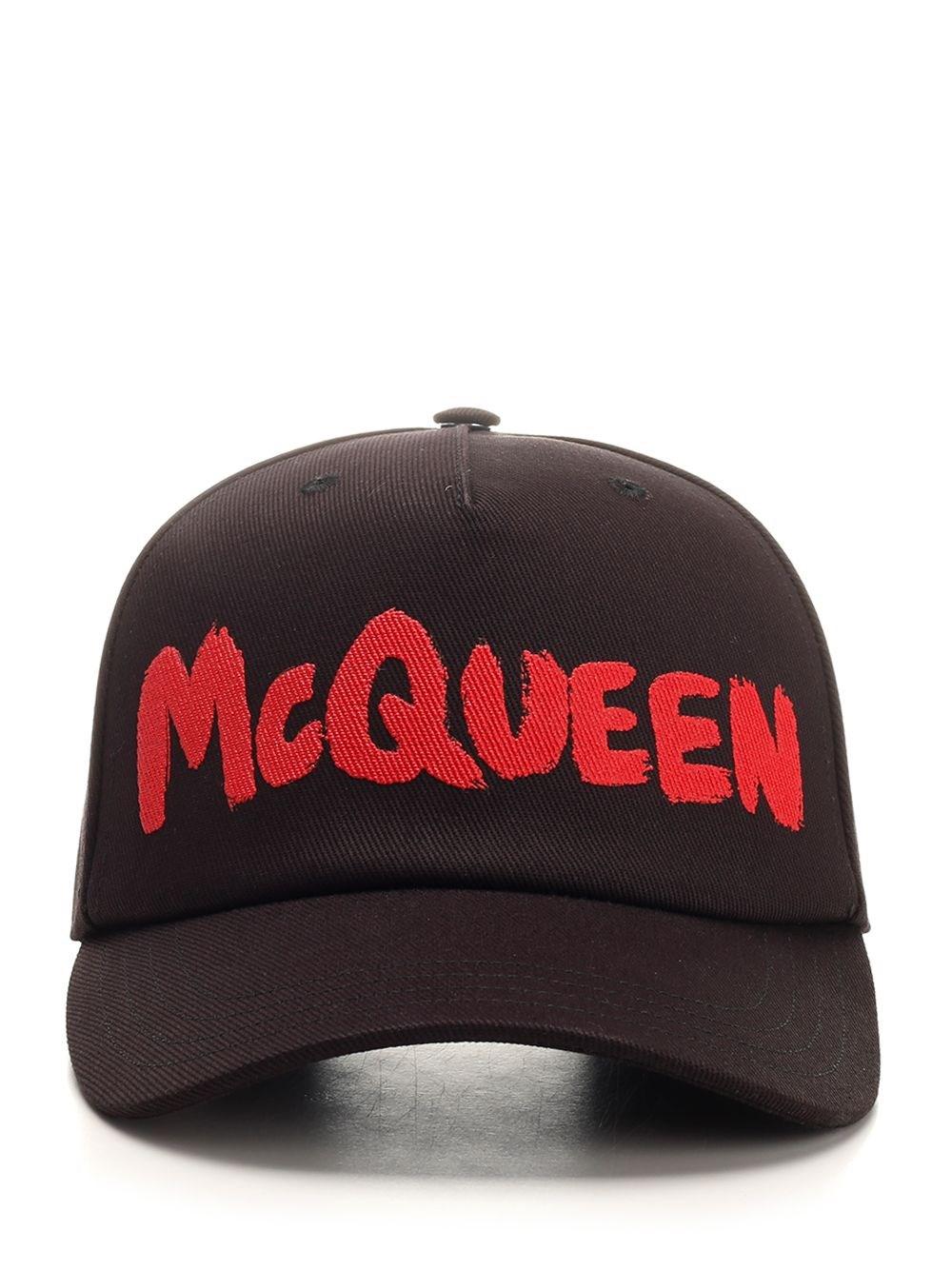 Al Duca D'Aosta Alexander Mcqueen Cappello Baseball "graffiti"