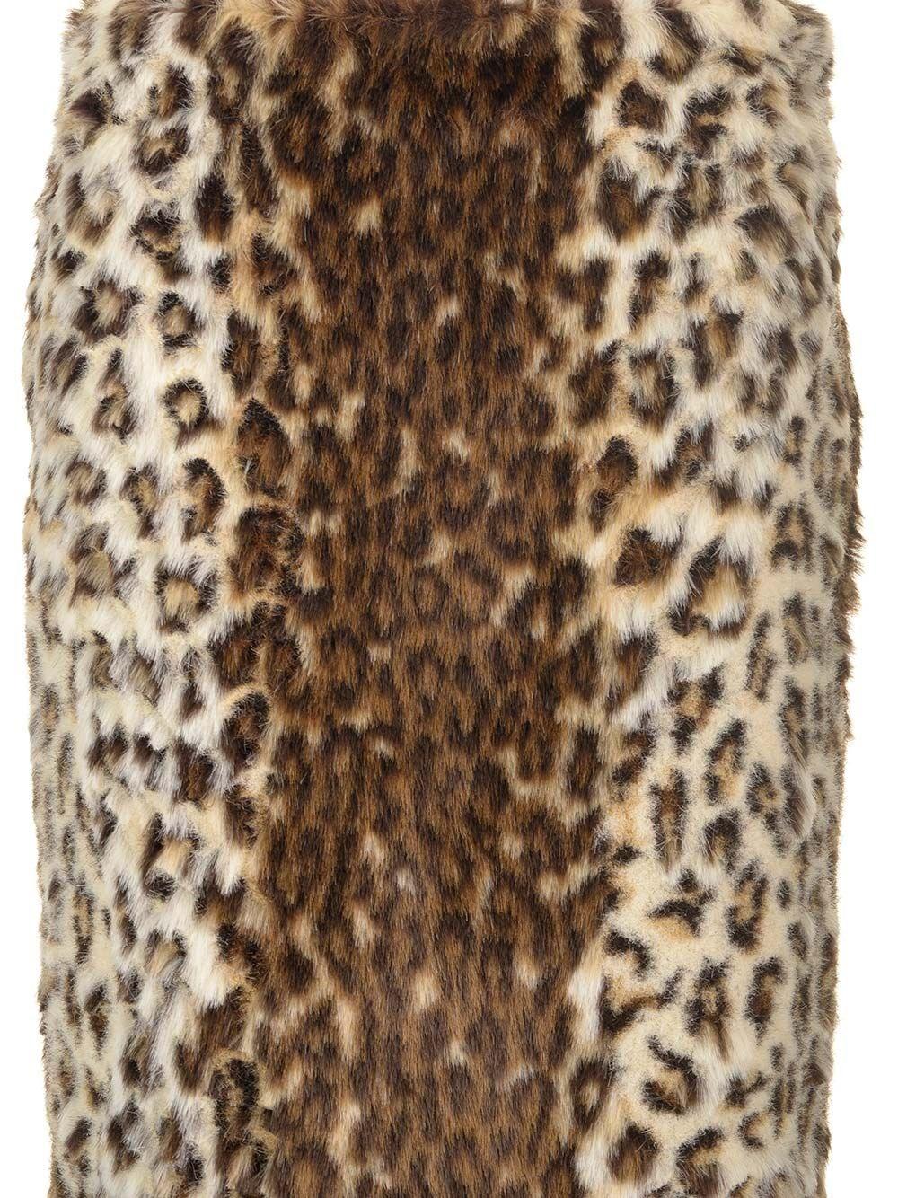 Al Duca D'Aosta Alexander Mcqueen Gonna In Eco Pelliccia