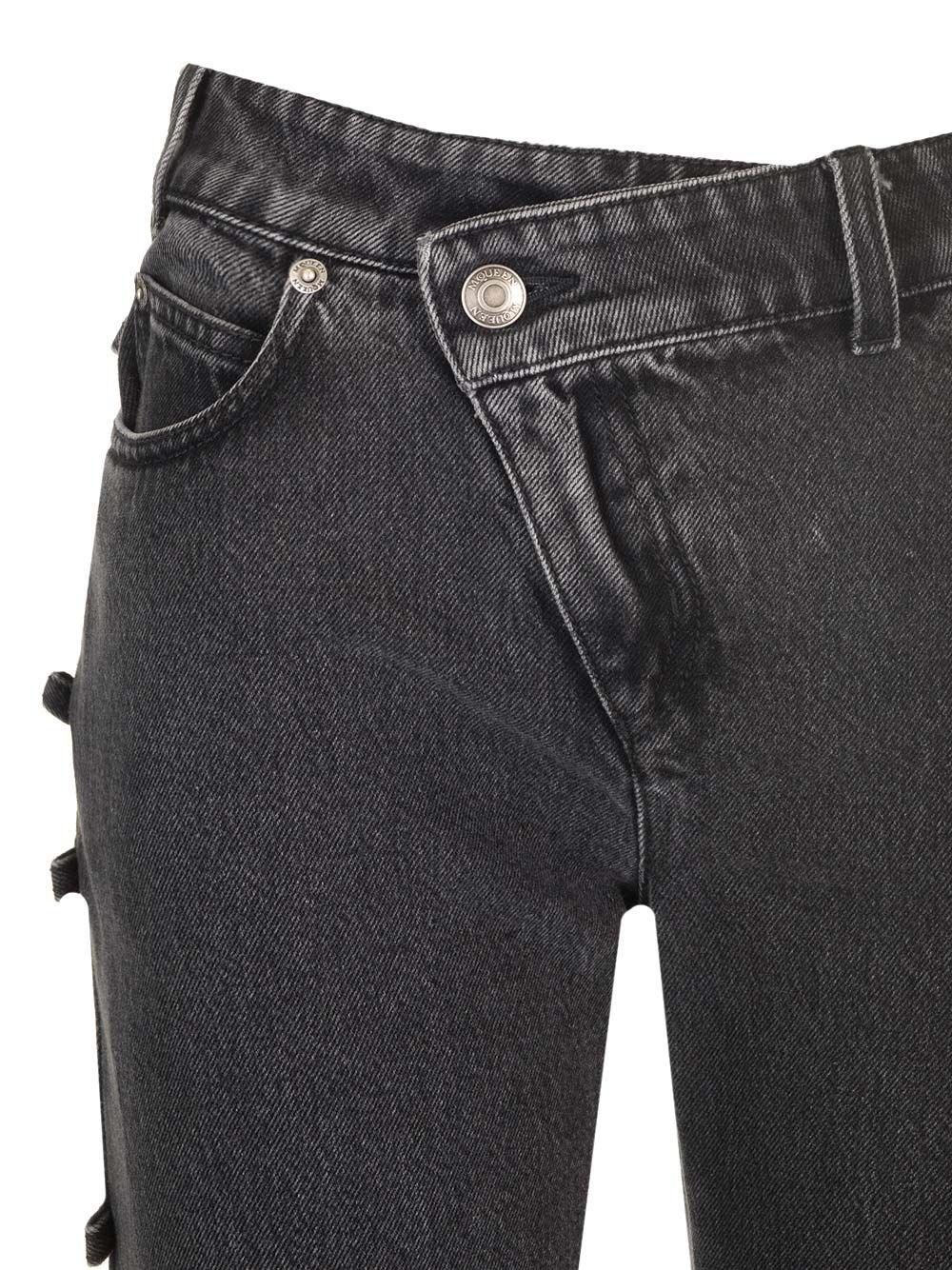 Al Duca D'Aosta Alexander Mcqueen Jeans Slim Fit Con Cinturini