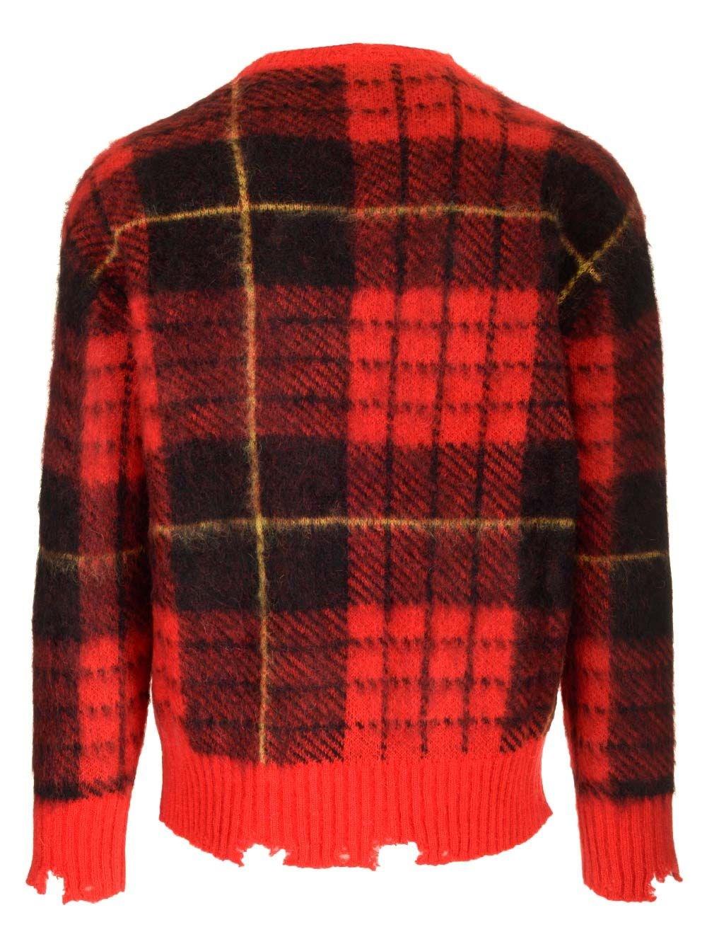 Al Duca D'Aosta Alexander Mcqueen Maglia Tartan Oversize