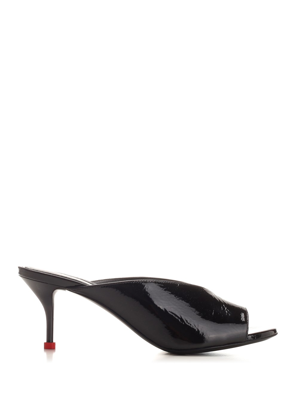 Al Duca D'Aosta Alexander Mcqueen Mule in pelle laccata