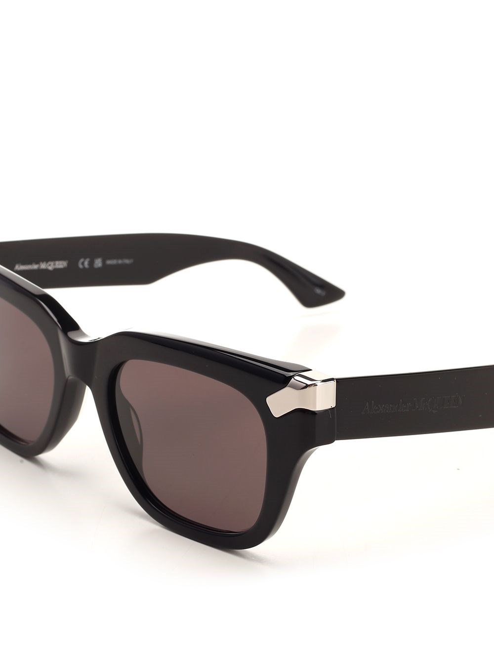 Al Duca D'Aosta Alexander Mcqueen Occhiali Da Sole Squadrati "Punk Rivet"