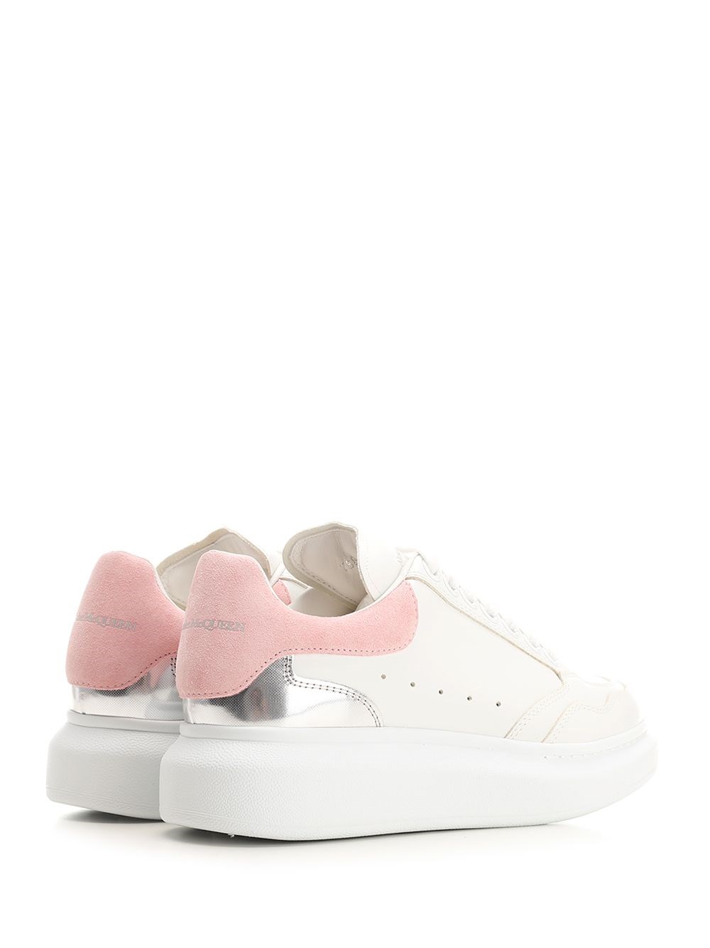 Al Duca D'Aosta Alexander Mcqueen Sneaker Oversize Bianco E Rosa