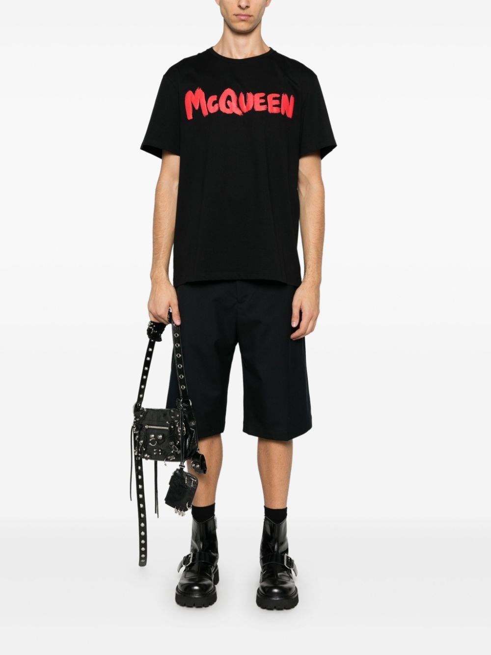 Al Duca D'Aosta Alexander Mcqueen T-shirt "McQueen Graffiti"