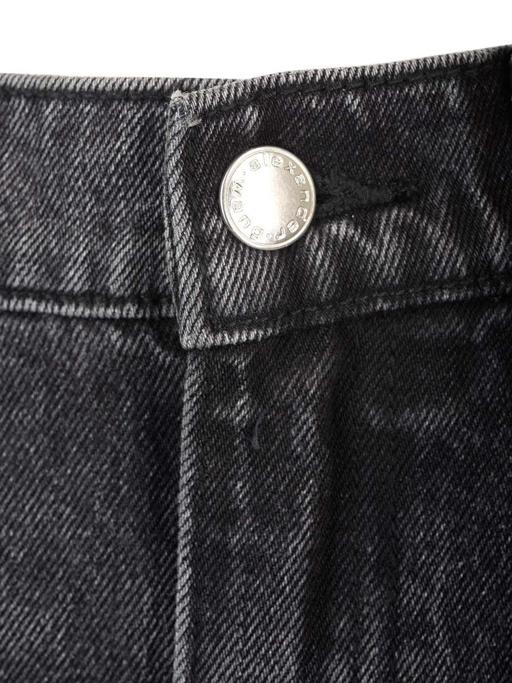 Al Duca D'Aosta Alexander Wang Jeans Con Patch Logo