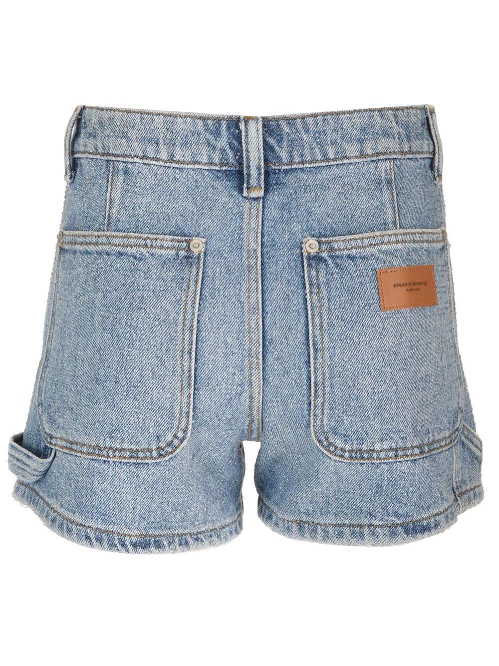 Al Duca D'Aosta Alexander Wang Short Carpenter A Vita Alta