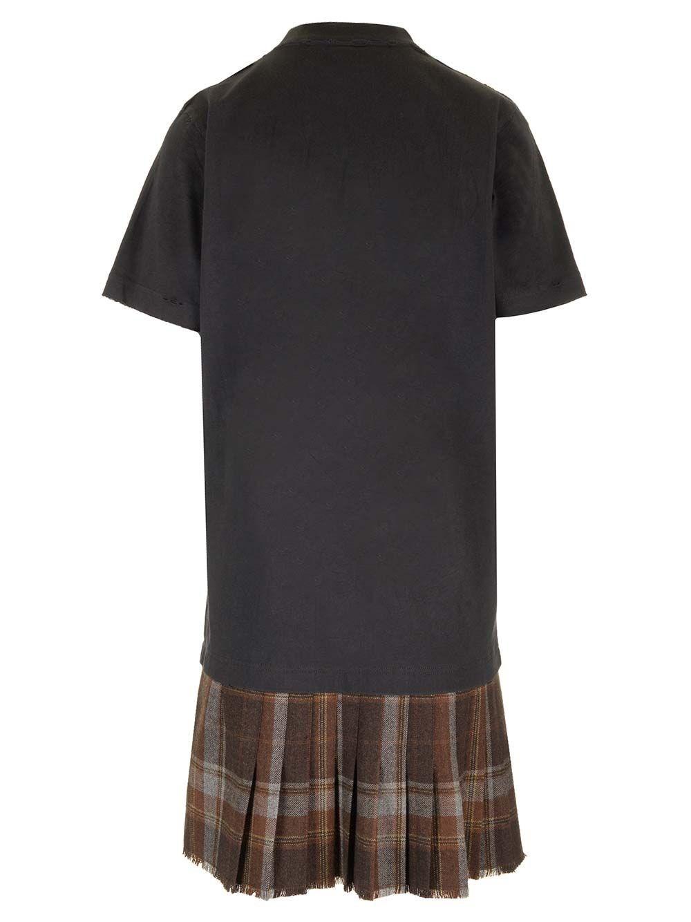 Al Duca D'Aosta Balenciaga Abito Corto "Layered Planet Earth"