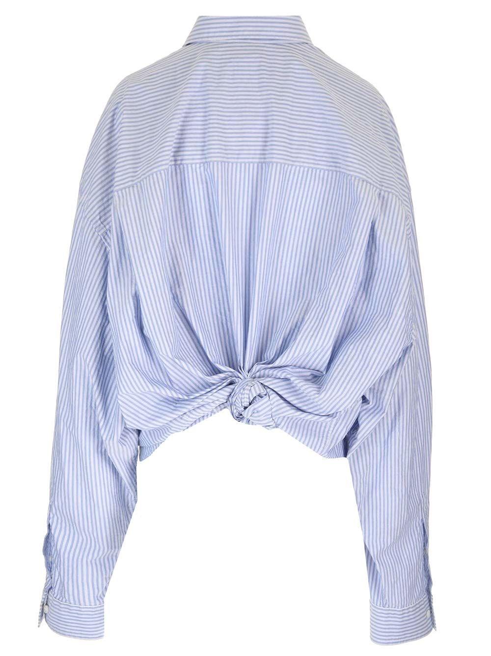 Al Duca D'Aosta Balenciaga Camicia Oversize "Knotted Shirt"