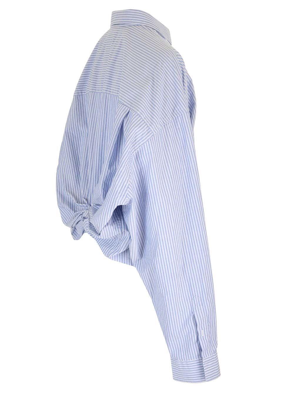 Al Duca D'Aosta Balenciaga Camicia Oversize "Knotted Shirt"