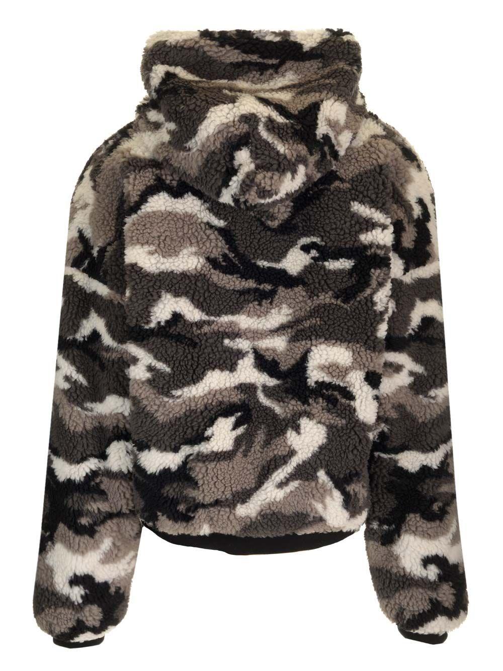 Al Duca D'Aosta Balenciaga Felpa In Pile Con Cappuccio