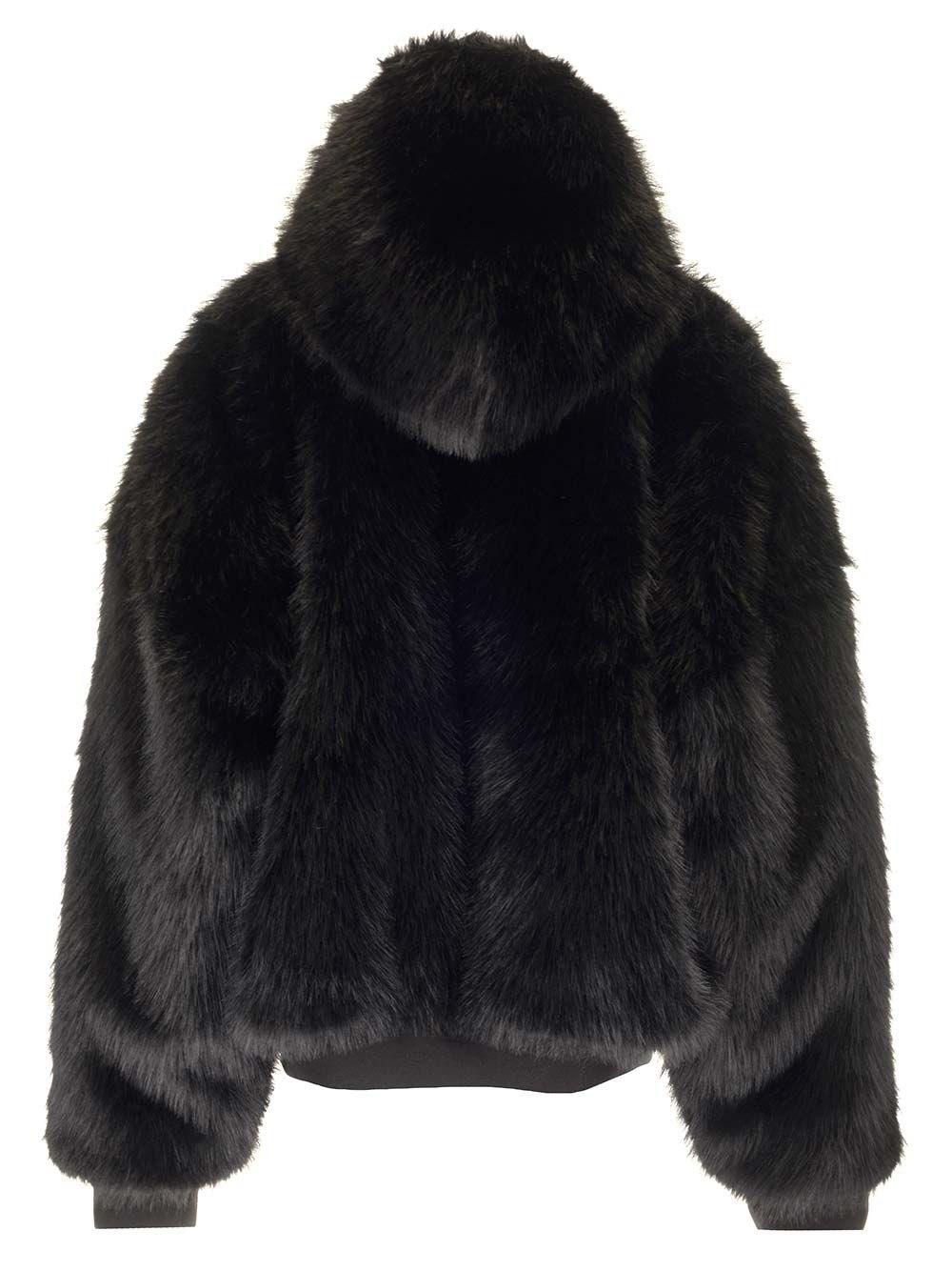 Al Duca D'Aosta Balenciaga Felpa In Pile Con Cappuccio