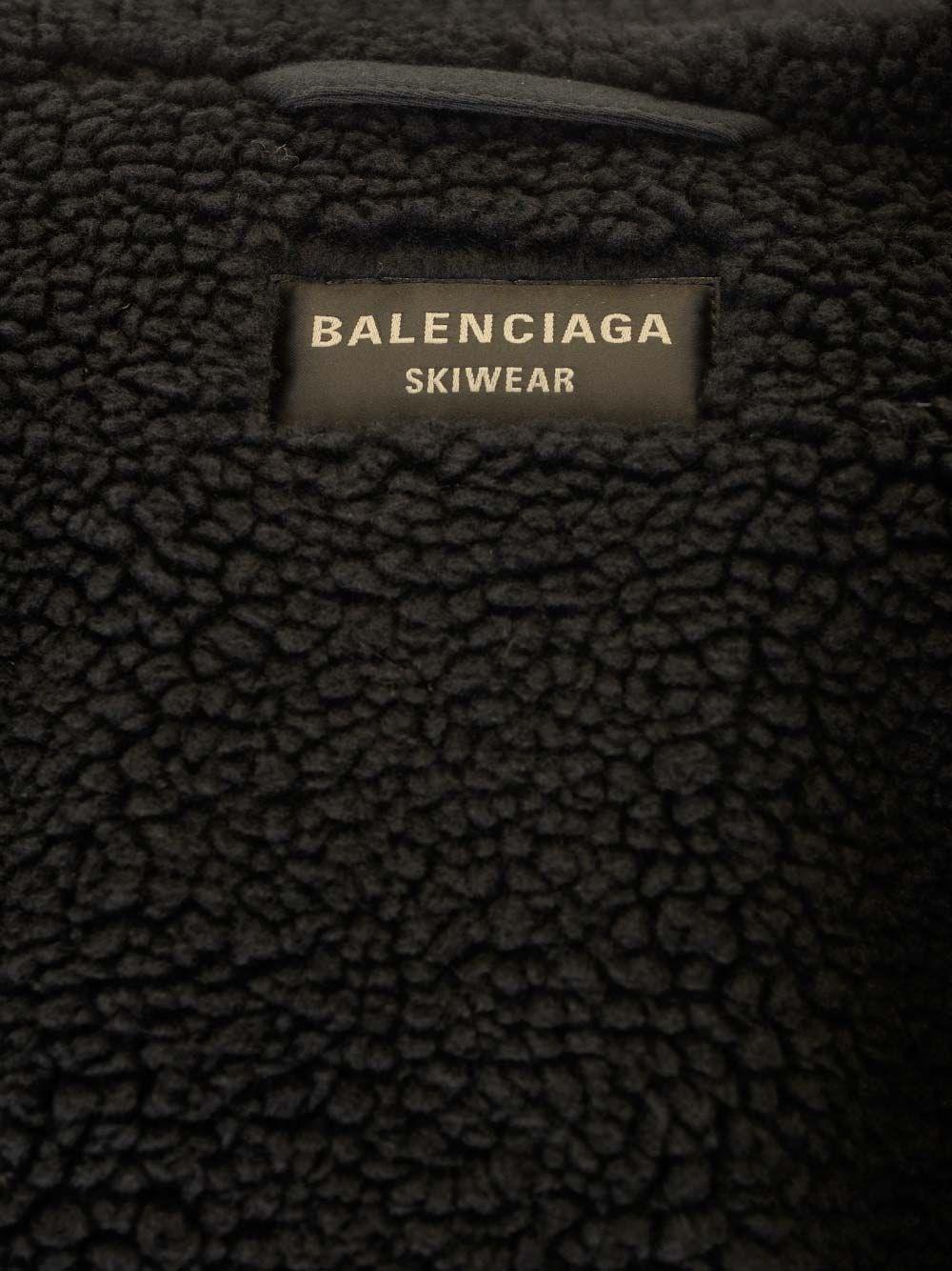 Al Duca D'Aosta Balenciaga Felpa In Pile Con Cappuccio