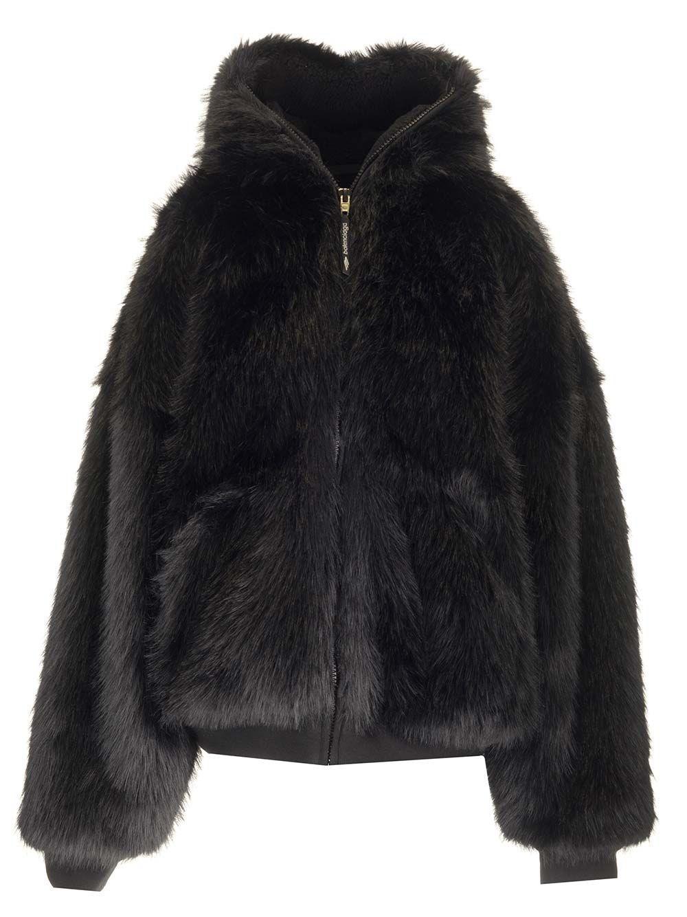 Al Duca D'Aosta Balenciaga Felpa in pile con cappuccio