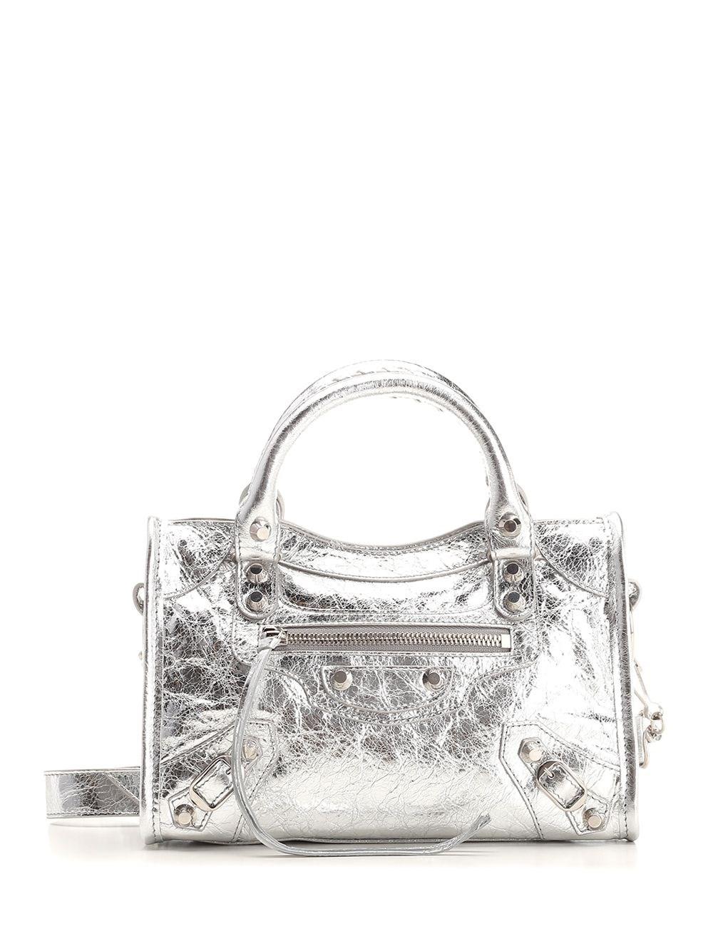Al Duca D'Aosta Balenciaga Mini bag "Le City" argento