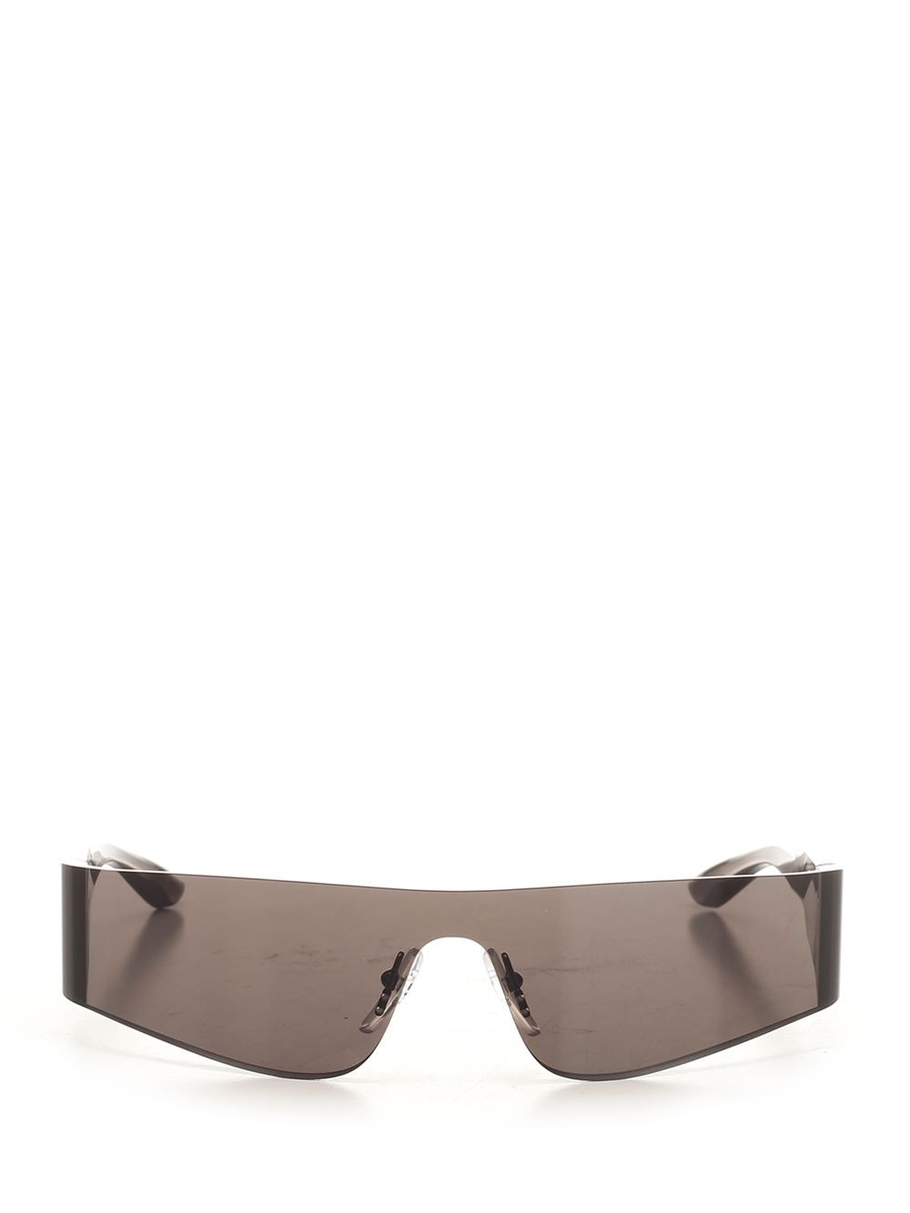 Al Duca D'Aosta Balenciaga OCCHIALI DA SOLE MONO RECTANGLE IN NERO