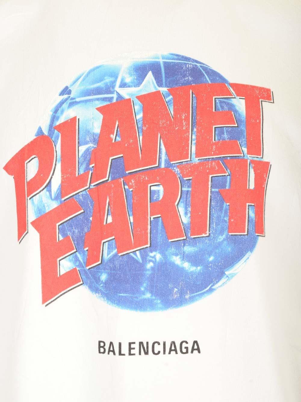Al Duca D'Aosta Balenciaga Oversized T-Shirt "Planet Earth"
