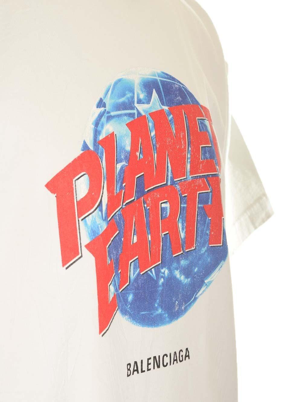 Al Duca D'Aosta Balenciaga Oversized T-Shirt "Planet Earth"