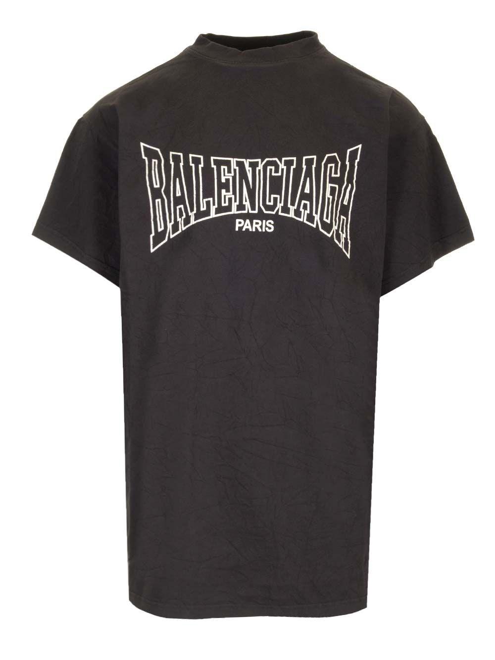 Al Duca D'Aosta Balenciaga Oversized T-Shirt "Planet Earth"