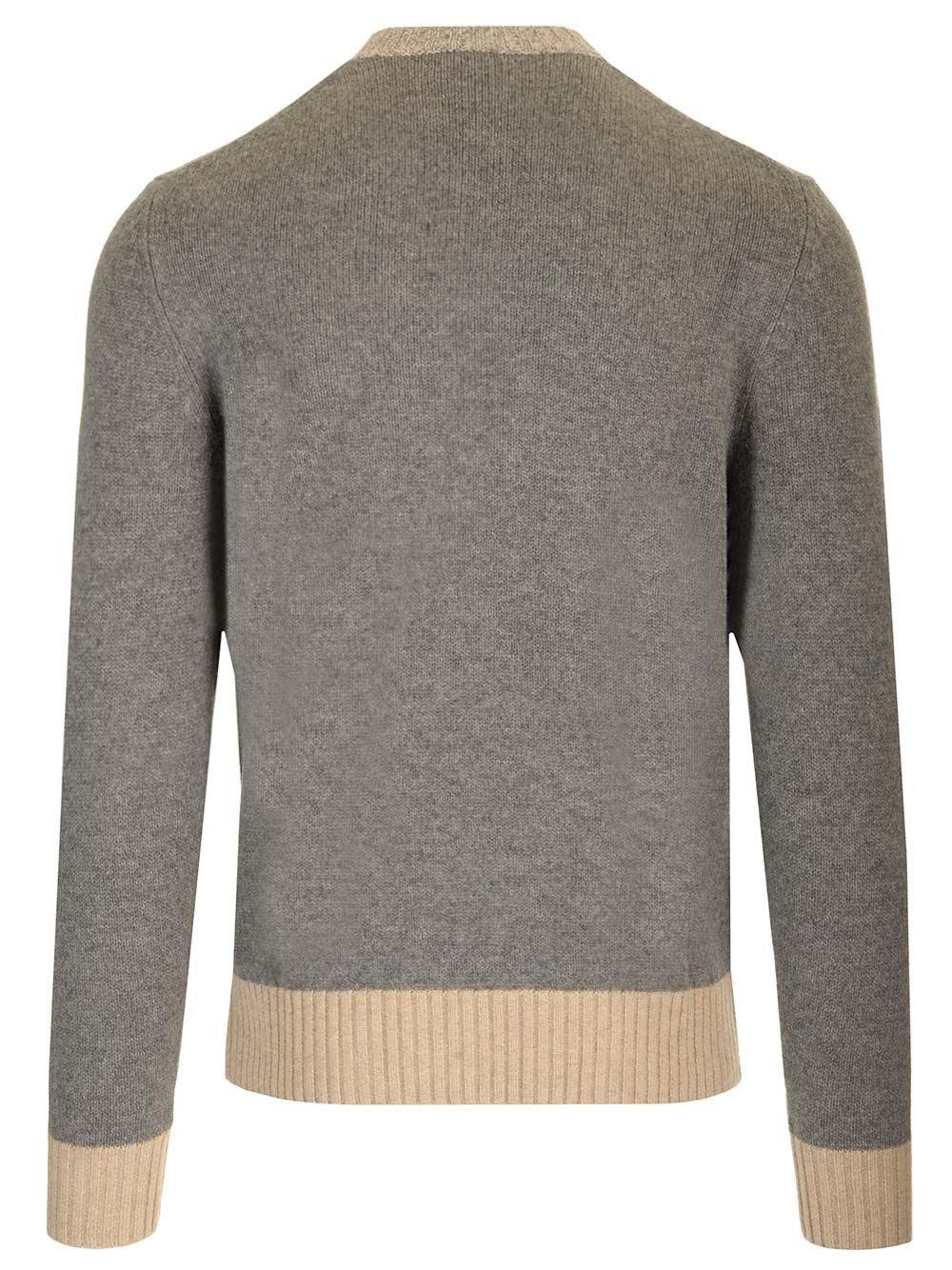 Al Duca D'Aosta Ballantyne MAGLIA DIAMOND IN LANA MOULINE'