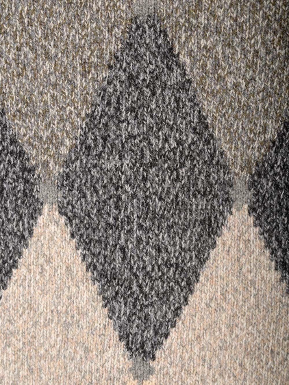 Al Duca D'Aosta Ballantyne MAGLIA DIAMOND IN LANA MOULINE'