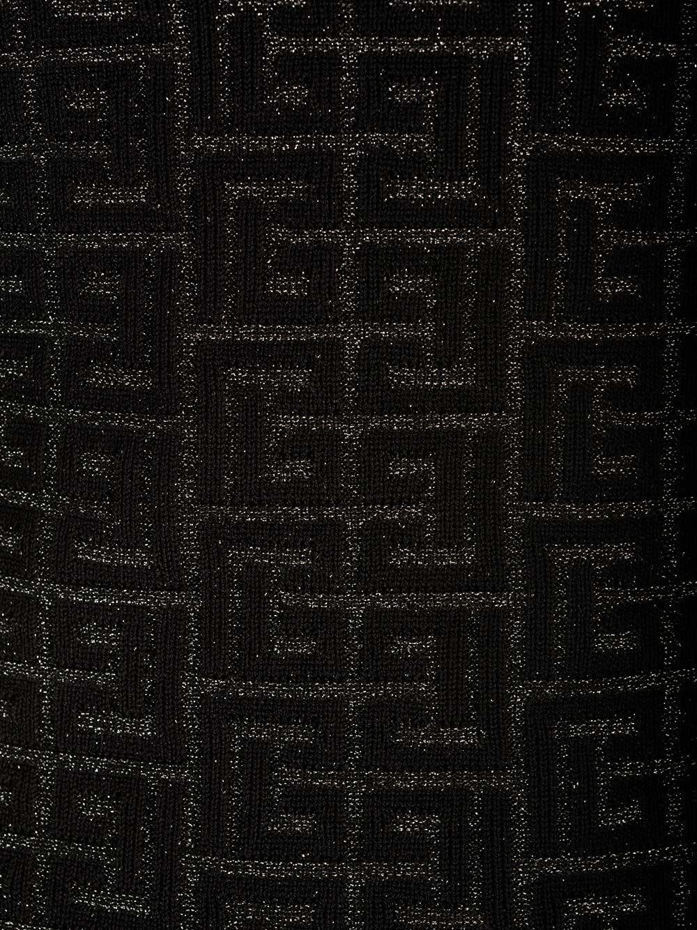 Al Duca D'Aosta Balmain Abito Con Monogramma PB Labirinto